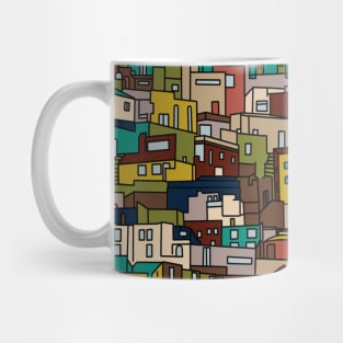 Beautiful Island Homes All-Over Print Mug